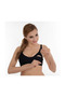 Women's Black Kitka Cotton Fabric Nursing Bra - 5
