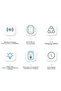 4-in-1 Wireless Charging Station Dock with RGB Touch Light, Alarm Clock & Multi-Device Support - 7