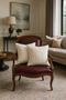 (2 Pcs) Bohemian Soft Throw Pillow Cover 40X40 Sizes Punch Zippered Sofa Cushion Cover Poncho