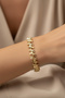 Style Pearl /Xuping Jewelry Line Model Zircon Stone Bracelet
