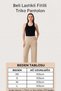 Women's Winter Relaxed Fit Wide-Leg Elastic Waist Knit Pants, Standard Size, Fits S-M-L - 7