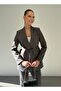 Tie-Up Shawl Collar Jacket Trousers Anthracite Suit - 6
