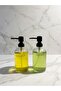 Luxury Double Glass Soap Dispenser with Metal Stand - Kitchen Liquid Soap Dispenser Set with Stand Bathroom Double Soap Dispenser Set - 3