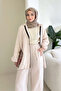 Piped Sports Set - Beige - 7