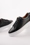 Leons Genuine Leather Men's Thick Sole Lace-Up Daily Casual Sneakers - 5