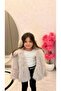 Girl's Cream Fur Jacket - 3