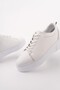 Leons Genuine Leather Men's Thick Sole Lace-Up Daily Casual Sneakers - 4