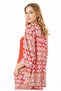 Women's Summer Robe with Straps Pajama Modal Cotton 3-Piece Set Homewear 15-13 - 4