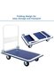 Platform Trolley Cart - Heavy Duty Trolley with Anti Slip Metal Platform(300KG) - 3