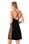 Women's Dressing Gown with Lace Detail 2-Piece Set 32-28 - 3