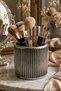 Makeup Organizer, Makeup Brush Holder, Makeup Organizer Set, Antique Silver Color, Model 1