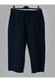 100% Cotton Linen Textured Elastic Waist Lace-Up Women's Daily Home Outdoor Sports Summer Below Knee Plus Size Capri Shorts Pants - 5