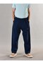 100% Cotton Linen Textured Elastic Waist Lace-Up Men's Casual Home Outdoor Sports Hajj Umrah Summer Large Size Trousers - 3
