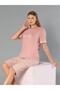 Short Sleeved Capri Suit Summer Viscose Fabric Comfortable and Lightweight Viscose 07-12 - 3