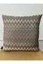 Decorative Cushion Cover, High-Quality Woven Fabric, Set of 3 - 2