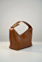 Zippered Gold Buckled Arm and Clutch Bag