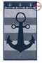 Set of 3 Summer Heat Sailor Kitchen Towels (30X50)-Gray
