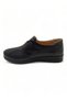 Women's Black Genuine Leather Interior Leather Comfort Fully Orthopedic Mother's Shoes - 5