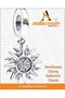 Silver Shimmering Sun Charm |   Asafaccessory