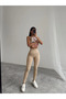 Flexible Tights Beige - Beige - 4