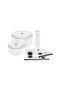 Fresh & Save Bowls 9 Piece Steel Vacuum Storage Container Set M/L Size