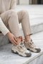 SONIA IMPORTED SPECIAL SERIES WOMEN'S SPORTS SHOES 65137 BEIGE BROWN - 3