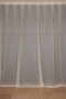Dar Etek Model Cream Color Single Wing Ready-Made Pleated Background Curtain 300*260 - 2