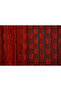 Kelebek United Model Red Color Ready Made Curtain 300*270 - 4