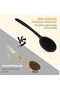 Silicone Back Scrubber Double Sided Bath Body Brush with Long Handle for Shower - 4