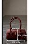 Bordo Bella Noir Black Women's Handbag and Shoulder Bag - 4