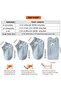 3-Piece Baby Crawling Anti-Slip Knee Pads and Socks Set, M Size 12-24 Months - 5