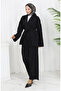 Kimono pants double set 11322-01 black - 2