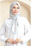 Karaca Rayon Scarf 81072-10 Baby Blue Powder
