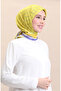 Soft Cotton Scarf 19091-17 Yellow Purple