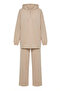 Oysho Fabric Hooded Tunic Pants Double Set 0236-03 Beige - 5