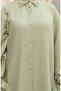 Aerobin Fabric Buttoned Tunic Trousers Double Suit 2147-06 Khaki - 5