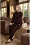 Arma Detailed Tunic Trousers Double Suit 0228-04 Brown - 2