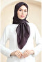 وشاح كريستال عادي 70252-03 بلون البرقوق الداكن