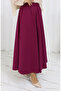 Oysho Fabric Skirt 5578-09 Plum - 5