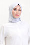 وشاح جاكار 70258-08 رمادي فضي