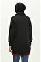 Crew Neck Sweatshirt 23086-02 Burgundy Black - 5