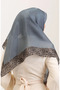Ethnic Amber Scarf 70292-14 Smoked - 3