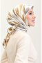 Patterned Scarf 70289-08 Gold Mink - 2