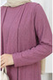 Dress Vest Two-Piece Suit 6527-03 Dusty Rose - 5