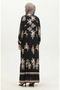 Balloon Sleeve Dress 4091-05 Black - 7