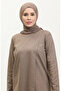 بدلة رياضية غير متماثلة بخيطين 03076-07 مينك - 3