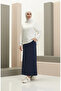 Pocketed sports skirt 0152-23 indigo - 2