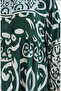 Patterned viscose dress 81875-03 khaki - 3