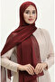 Aymina Janjan Chiffon Scarf 7586-01 Burgundy