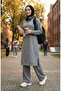 Double Knit Sport Tunic Trousers Set Gray 0293-01